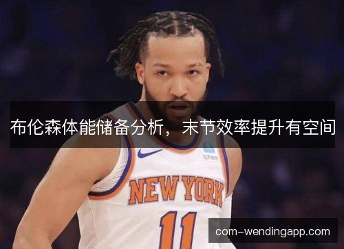 布伦森体能储备分析，末节效率提升有空间